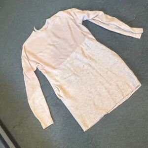 lululemon athletica Pink Crew Neck Long Sweater